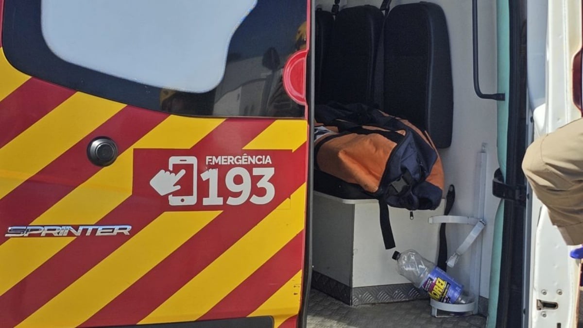 Imagem da ambulância