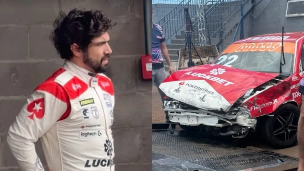 Caio Castro sofre acidente durante treino para corrida