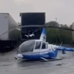 Helicóptero da Band TV cai em Guarulhos
