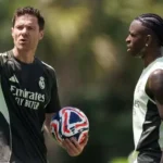 Xabi Alonso e Vini Jr recebem apoio de parte dos torcedores