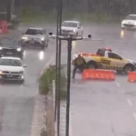 Chuva causa interdição da Marginal Botafogo, Independência e Jamel Cecílio