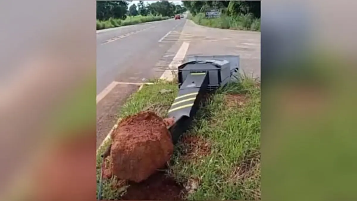 Imagem feita por morador