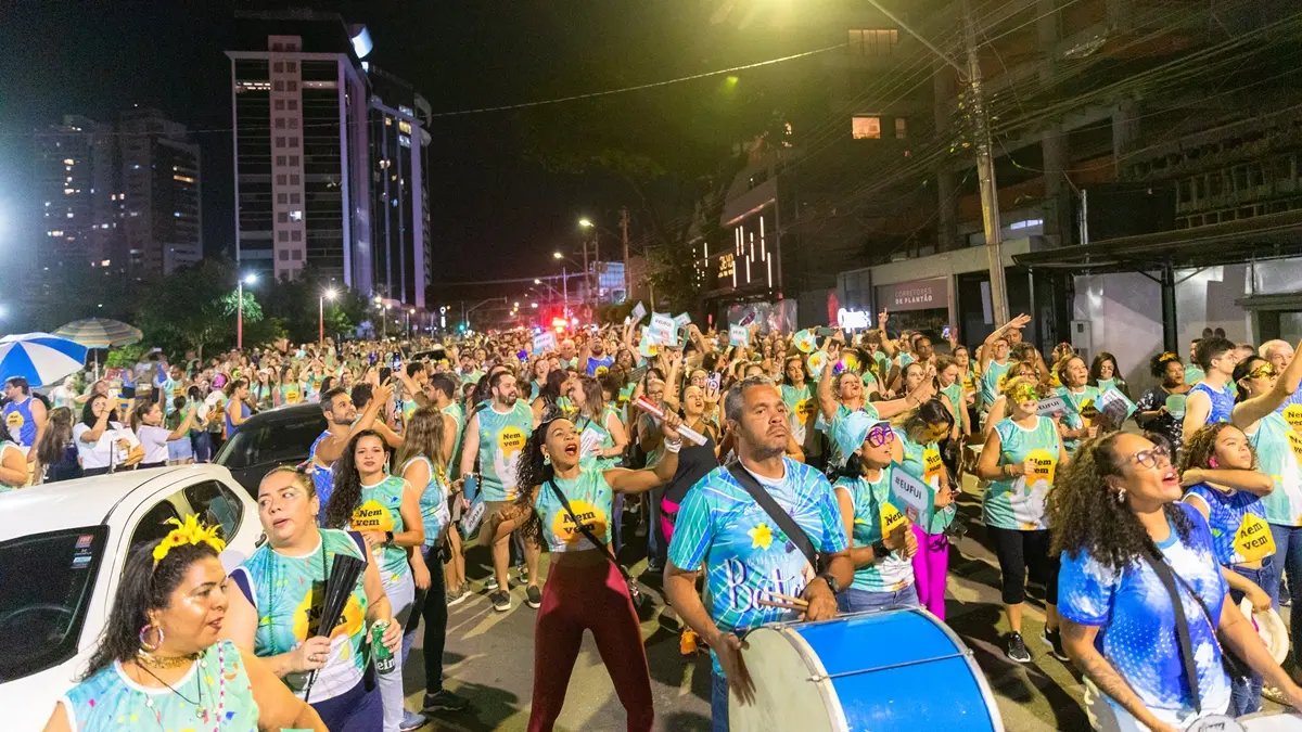 Bloco de pré-Carnaval do Tribunal de Justiça de Goiás tem como tema combate à violência de gênero