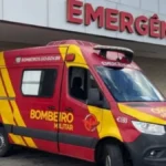 Viatura do Corpo de Bombeiros Militar participou do atendimento da ocorrênica