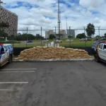 Agrotóxicos apreendidos foram encaminhados à Polícia Civil - (Foto: reprodução/PM)