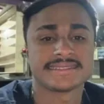 Imagem mostra vítima de acidente fatal em Inhumas