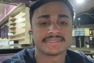 Imagem mostra vítima de acidente fatal em Inhumas